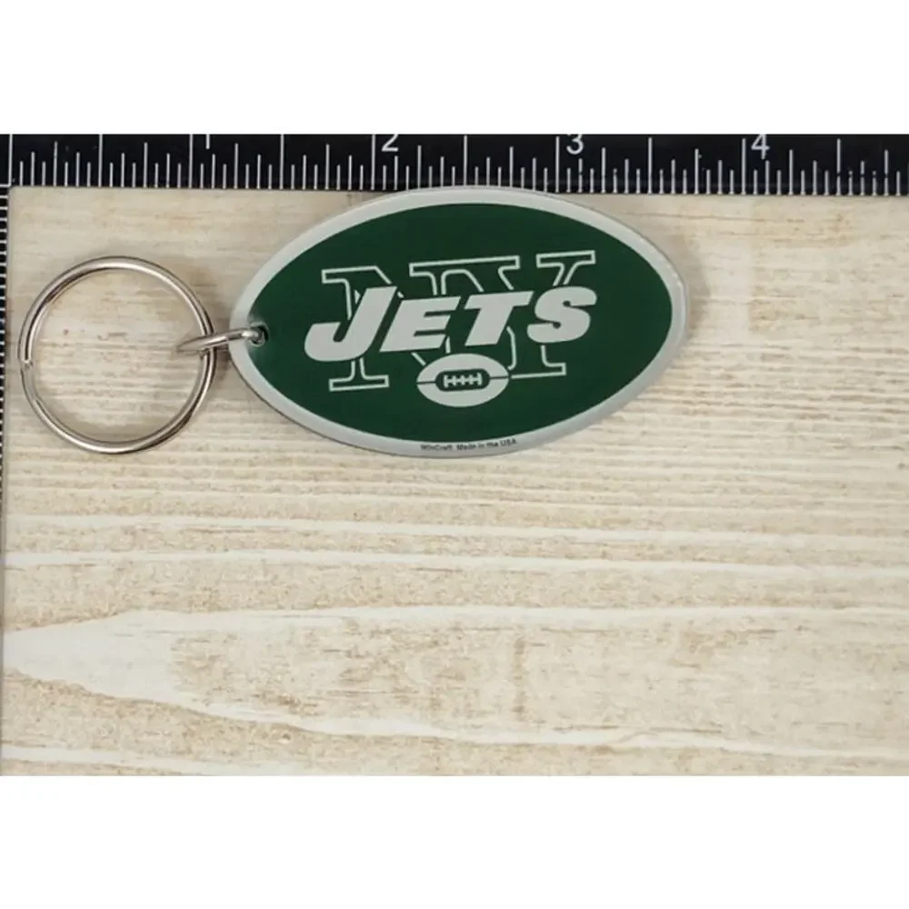New York Jets WinCraft Premium Arcylic Key Ring Keychain NFL Gift